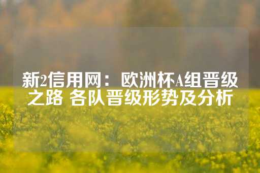 新2信用网：欧洲杯A组晋级之路 各队晋级形势及分析