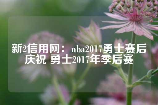 新2信用网：nba2017勇士赛后庆祝 勇士2017年季后赛-第1张图片-皇冠信用盘出租