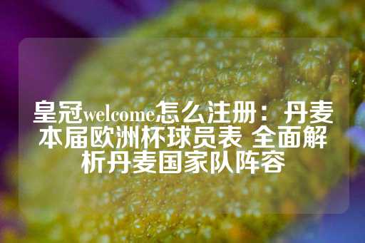 皇冠welcome怎么注册：丹麦本届欧洲杯球员表 全面解析丹麦国家队阵容