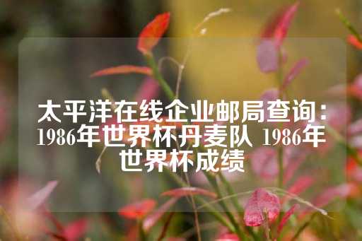 太平洋在线企业邮局查询：1986年世界杯丹麦队 1986年世界杯成绩-第1张图片-皇冠信用盘出租