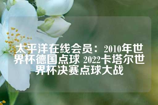 太平洋在线会员：2010年世界杯德国点球 2022卡塔尔世界杯决赛点球大战