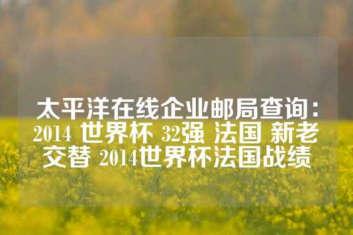 太平洋在线企业邮局查询：2014 世界杯 32强 法国 新老交替 2014世界杯法国战绩-第1张图片-皇冠信用盘出租