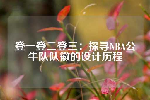 登一登二登三：探寻NBA公牛队队徽的设计历程-第1张图片-皇冠信用盘出租