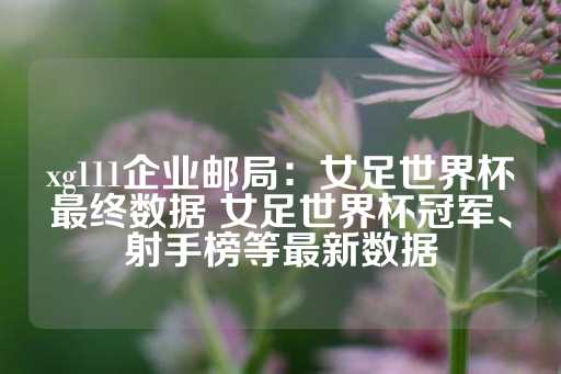 xg111企业邮局：女足世界杯最终数据 女足世界杯冠军、射手榜等最新数据