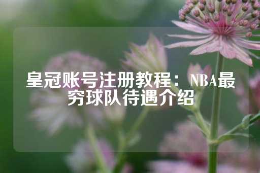 皇冠账号注册教程：NBA最穷球队待遇介绍-第1张图片-皇冠信用盘出租