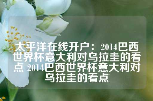 太平洋在线开户：2014巴西世界杯意大利对乌拉圭的看点 2014巴西世界杯意大利对乌拉圭的看点-第1张图片-皇冠信用盘出租