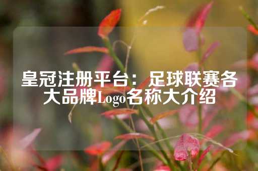 皇冠注册平台：足球联赛各大品牌Logo名称大介绍-第1张图片-皇冠信用盘出租