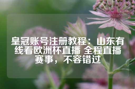 皇冠账号注册教程：山东有线看欧洲杯直播 全程直播赛事，不容错过