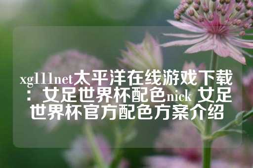 xg111net太平洋在线游戏下载：女足世界杯配色nick 女足世界杯官方配色方案介绍-第1张图片-皇冠信用盘出租