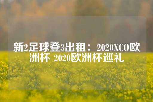 新2足球登3出租：2020XCO欧洲杯 2020欧洲杯巡礼