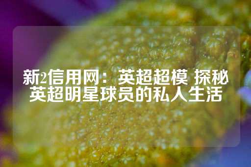 新2信用网：英超超模 探秘英超明星球员的私人生活