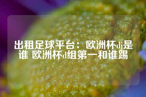 出租足球平台：欧洲杯dj是谁 欧洲杯d组第一和谁踢