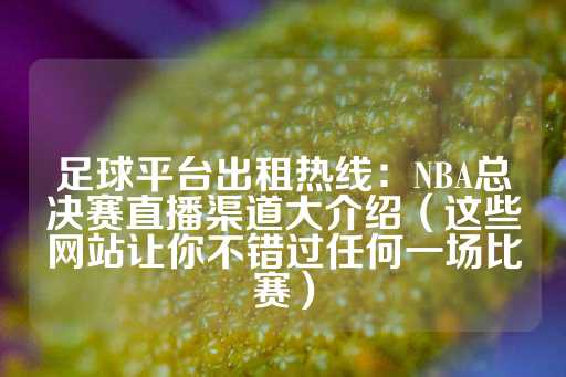 足球平台出租热线：NBA总决赛直播渠道大介绍（这些网站让你不错过任何一场比赛）