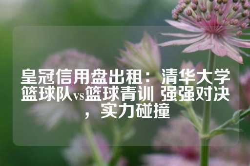 皇冠信用盘出租：清华大学篮球队vs篮球青训 强强对决，实力碰撞-第1张图片-皇冠信用盘出租