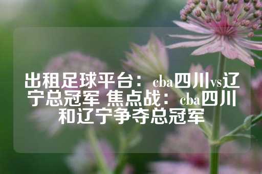 出租足球平台：cba四川vs辽宁总冠军 焦点战：cba四川和辽宁争夺总冠军