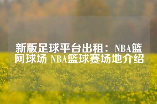 新版足球平台出租：NBA篮网球场 NBA篮球赛场地介绍