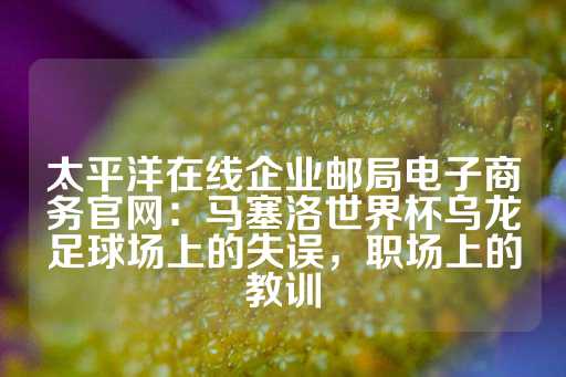 太平洋在线企业邮局电子商务官网：马塞洛世界杯乌龙足球场上的失误，职场上的教训