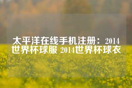 太平洋在线手机注册：2014世界杯球服 2014世界杯球衣-第1张图片-皇冠信用盘出租