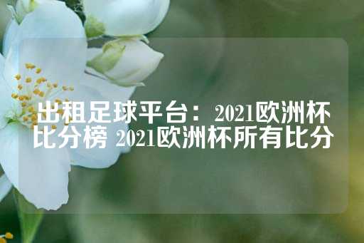 出租足球平台：2021欧洲杯比分榜 2021欧洲杯所有比分