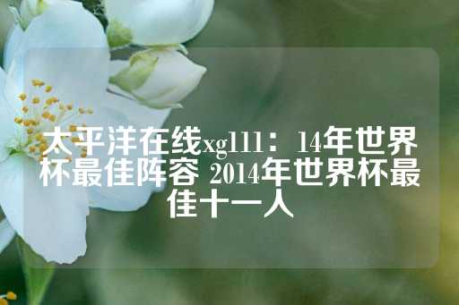 太平洋在线xg111：14年世界杯最佳阵容 2014年世界杯最佳十一人