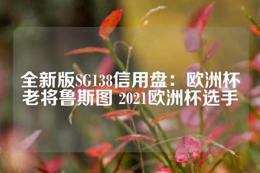 全新版SG138信用盘：欧洲杯老将鲁斯图 2021欧洲杯选手