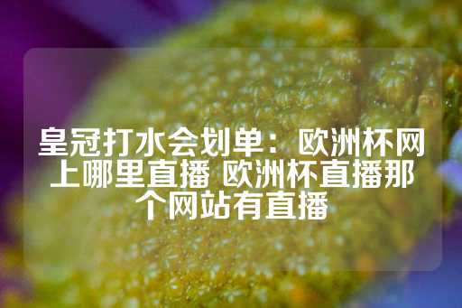 皇冠打水会划单：欧洲杯网上哪里直播 欧洲杯直播那个网站有直播