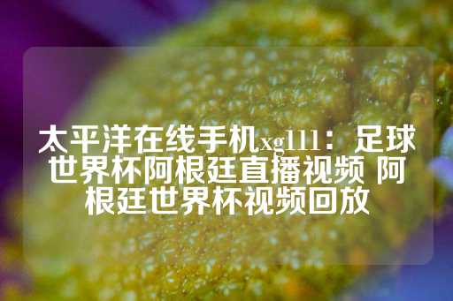 太平洋在线手机xg111：足球世界杯阿根廷直播视频 阿根廷世界杯视频回放