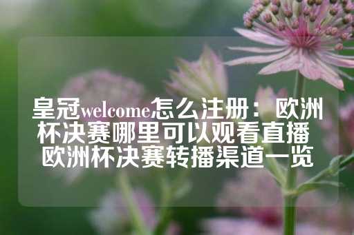 皇冠welcome怎么注册：欧洲杯决赛哪里可以观看直播 欧洲杯决赛转播渠道一览-第1张图片-皇冠信用盘出租