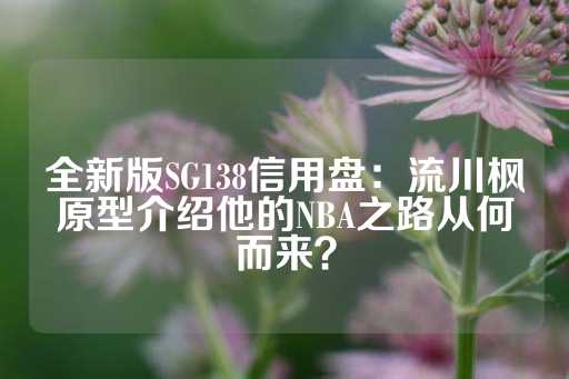 全新版SG138信用盘：流川枫原型介绍他的NBA之路从何而来？