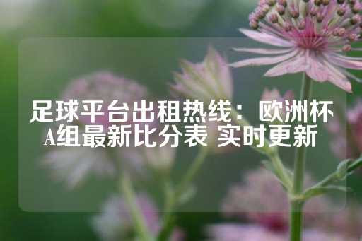 足球平台出租热线：欧洲杯A组最新比分表 实时更新-第1张图片-皇冠信用盘出租