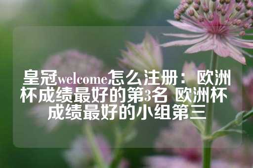 皇冠welcome怎么注册：欧洲杯成绩最好的第3名 欧洲杯 成绩最好的小组第三