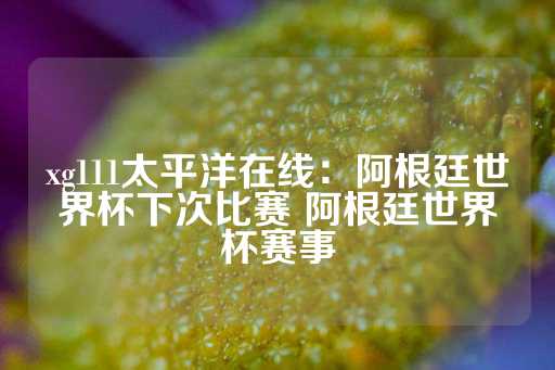 xg111太平洋在线：阿根廷世界杯下次比赛 阿根廷世界杯赛事-第1张图片-皇冠信用盘出租