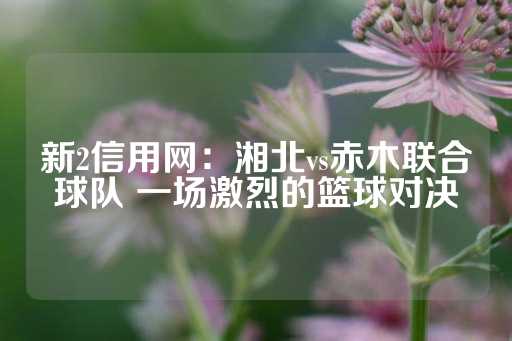 新2信用网：湘北vs赤木联合球队 一场激烈的篮球对决-第1张图片-皇冠信用盘出租