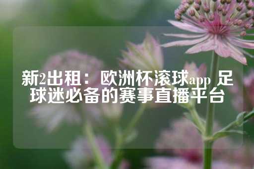 新2出租：欧洲杯滚球app 足球迷必备的赛事直播平台-第1张图片-皇冠信用盘出租