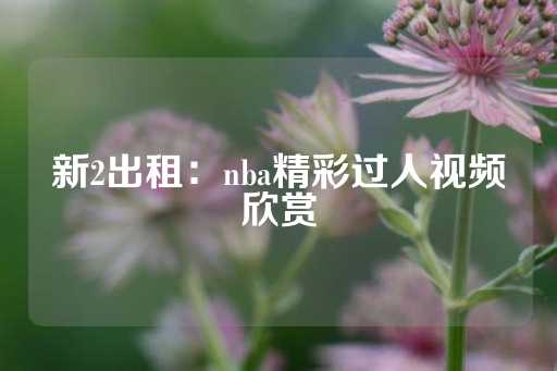 新2出租：nba精彩过人视频欣赏-第1张图片-皇冠信用盘出租