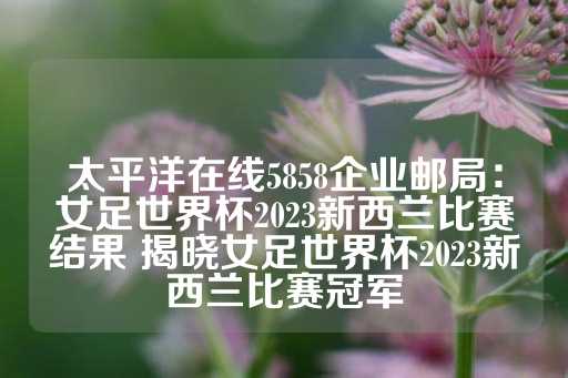 太平洋在线5858企业邮局：女足世界杯2023新西兰比赛结果 揭晓女足世界杯2023新西兰比赛冠军-第1张图片-皇冠信用盘出租