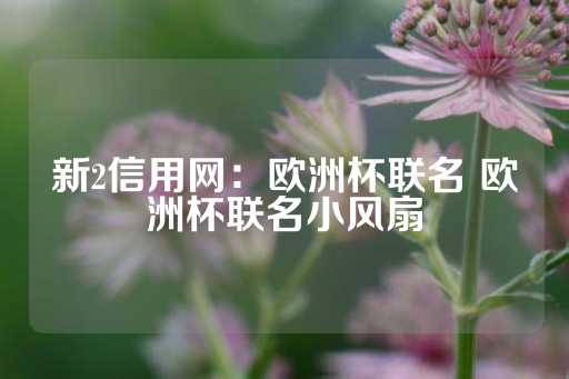 新2信用网：欧洲杯联名 欧洲杯联名小风扇-第1张图片-皇冠信用盘出租