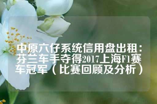 中原六仔系统信用盘出租：芬兰车手夺得2017上海F1赛车冠军（比赛回顾及分析）