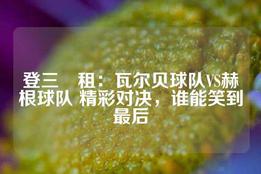 登三岀租：瓦尔贝球队VS赫根球队 精彩对决，谁能笑到最后