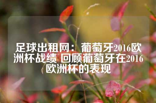 足球出租网：葡萄牙2016欧洲杯战绩 回顾葡萄牙在2016欧洲杯的表现