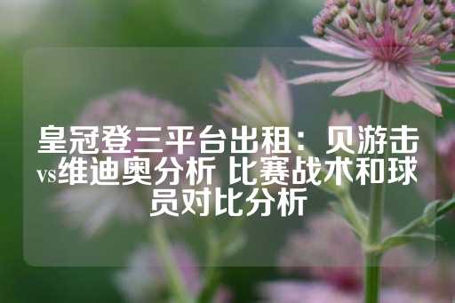 皇冠登三平台出租：贝游击vs维迪奥分析 比赛战术和球员对比分析