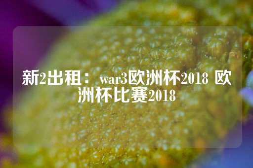 新2出租：war3欧洲杯2018 欧洲杯比赛2018-第1张图片-皇冠信用盘出租