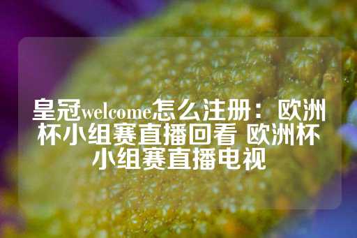 皇冠welcome怎么注册：欧洲杯小组赛直播回看 欧洲杯小组赛直播电视