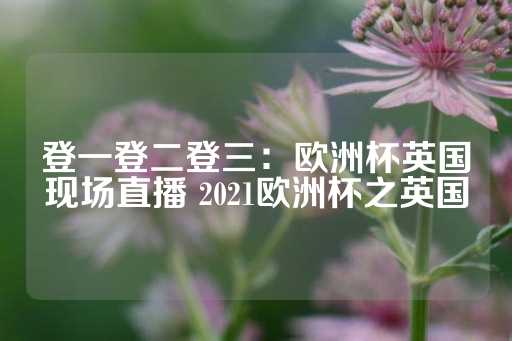 登一登二登三：欧洲杯英国现场直播 2021欧洲杯之英国