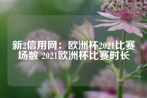 新2信用网：欧洲杯2021比赛场数 2021欧洲杯比赛时长-第1张图片-皇冠信用盘出租