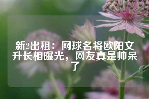 新2出租：网球名将欧阳文升长相曝光，网友真是帅呆了