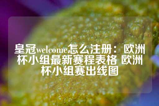 皇冠welcome怎么注册：欧洲杯小组最新赛程表格 欧洲杯小组赛出线图